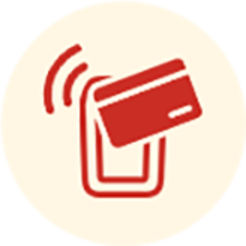 支援感應式 支付和線上購物